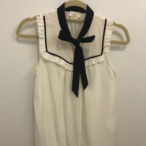 Kate Spade Tie Neck Shell
